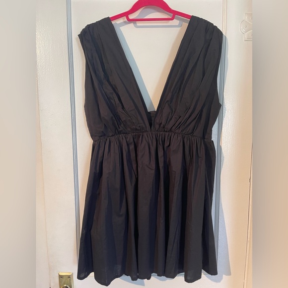 Anthropologie Sleeveless Poplin Mini Dress - Picture 5 of 5